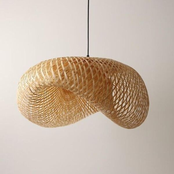 إضاءة معلقة بتصميم ريفي - 50 سم