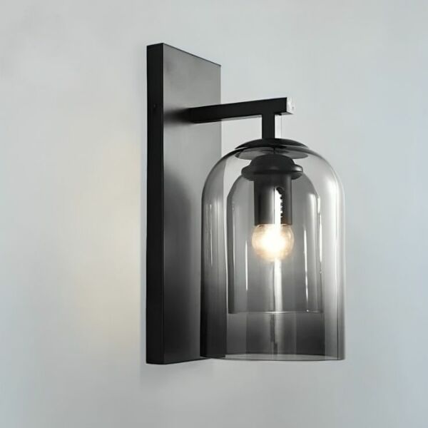 اضاءة جدارية اماندا - اسود