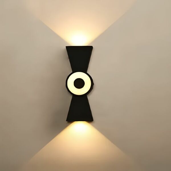 اضاءة جدارية مينو - اسود