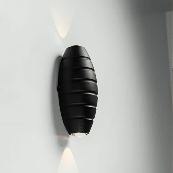 إضاءة جدارية ساند - اسود