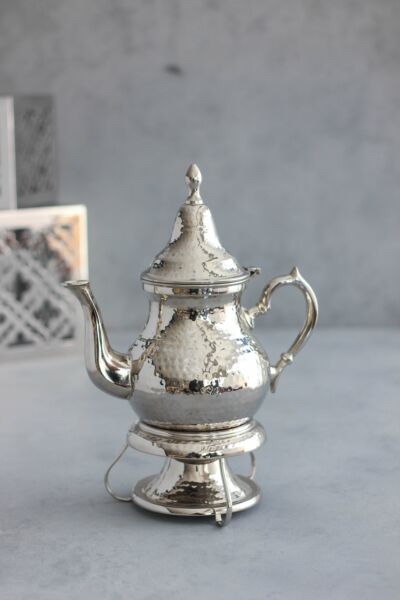 براد شاي موروكو - لون رصاصي - سعة 1.25 ليتر