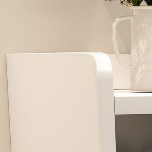 ركن قهوة كورنا عصري - أبيض