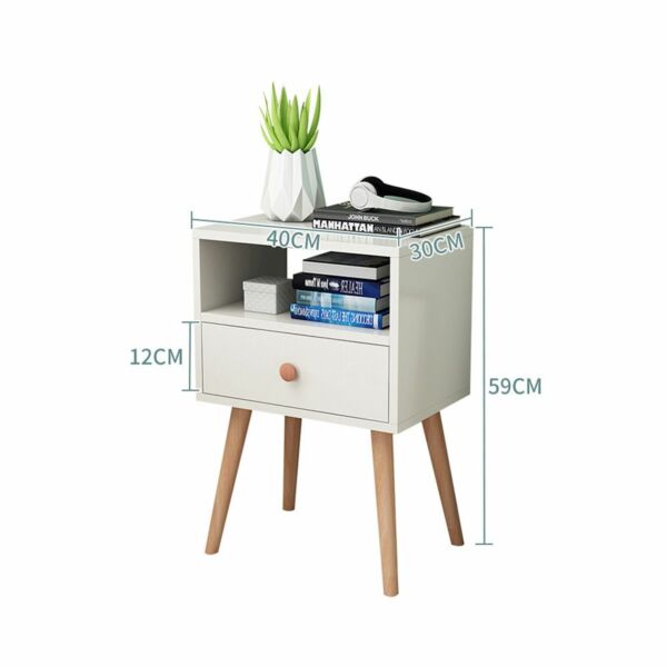 طقم كومدينو فيقاس - ابيض