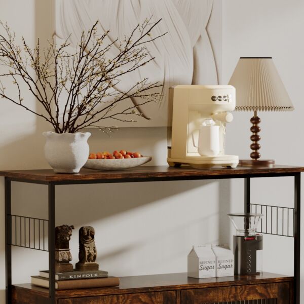 ركن قهوة فنتج - بني