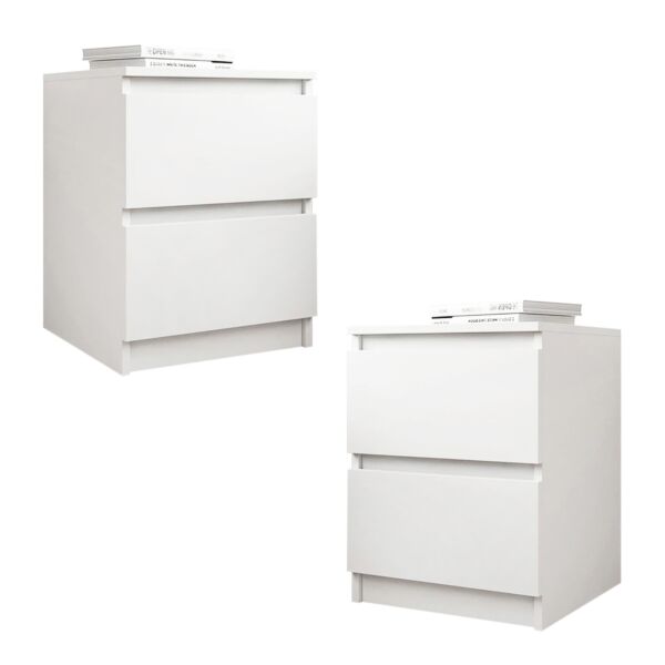 كومدينو قطعتين باشكار - ابيض