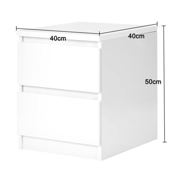 كومدينو قطعتين باشكار - ابيض