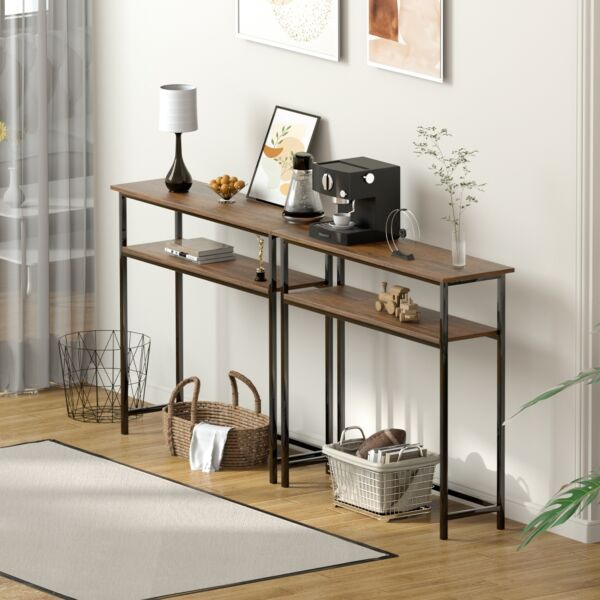 كونسول مودرن هوم - بني