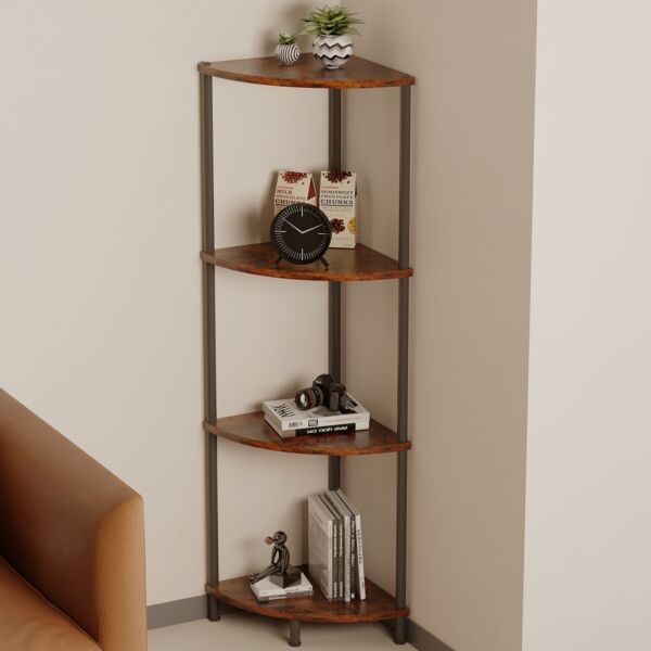 وحدة تنظيم 4 ارفف  بيسك - بني