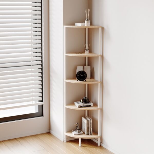 حامل رفوف زاوية من 5 طبقات