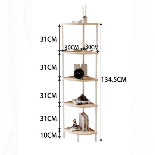 حامل رفوف زاوية من 5 طبقات