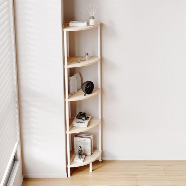 حامل رفوف زاوية من 5 طبقات