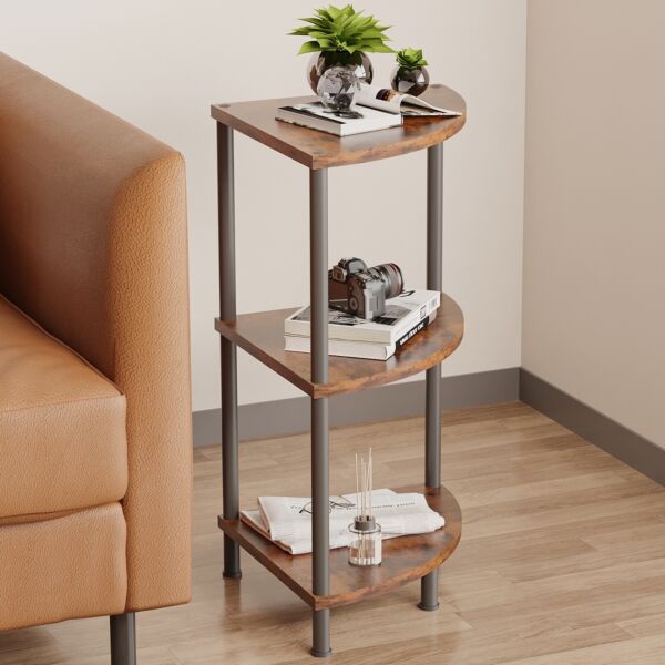 وحدة تنظيم 3 ارفف  بيسك - بني