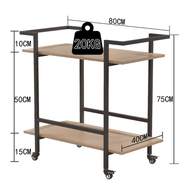 عربة خدمة بعجلات اريان