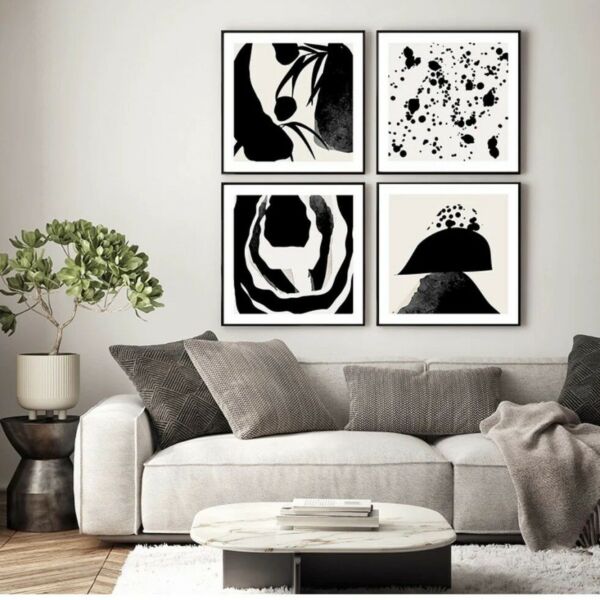 طقم لوحات كانفانس التراس 40×40 سم 