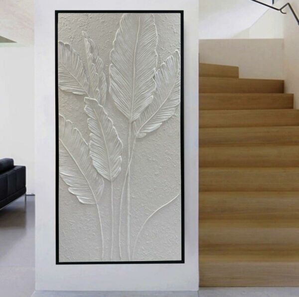 لوحة جدارية فنية وندر 70x150 سم - برواز اسود