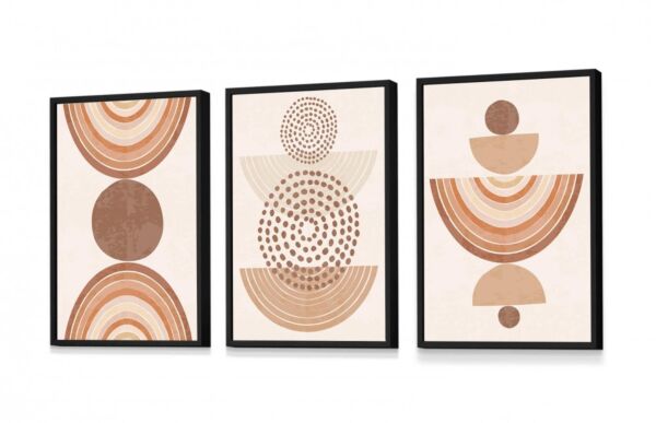 طقم لوحات 3 قطع سكوبز