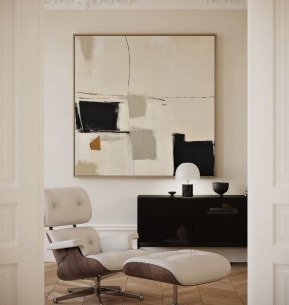 لوحة جدارية فنية ايسيل