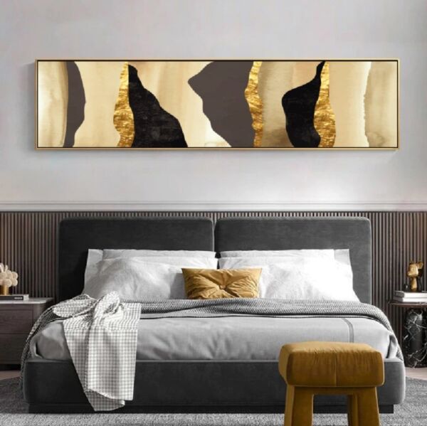 لوحة كانفس فن تجريدي يواكيم