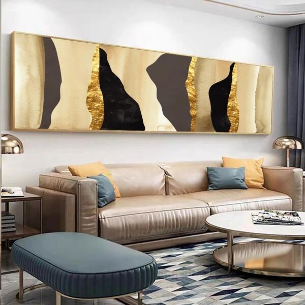 لوحة كانفس فن تجريدي يواكيم