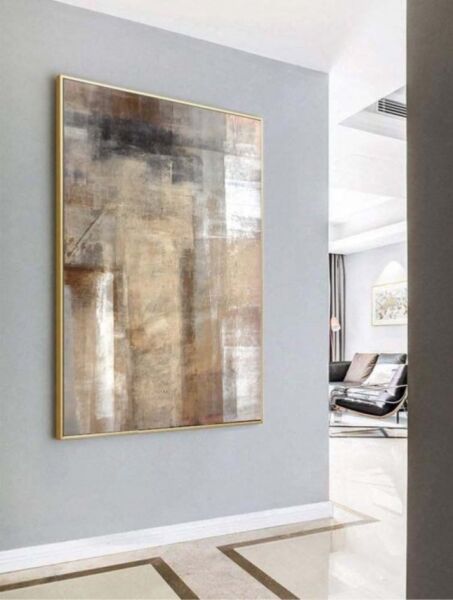 لوحة جدارية تجريدي مودرن بيروك