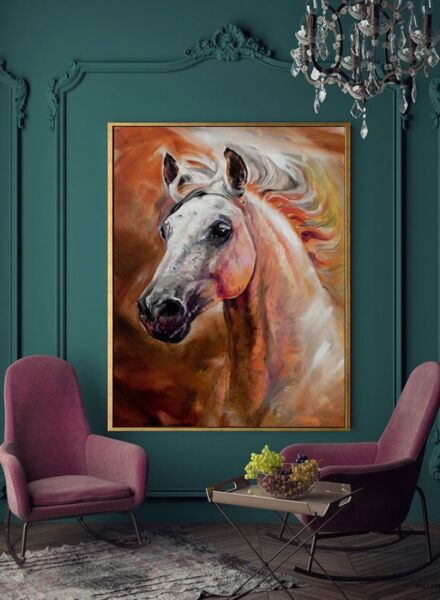 Horse Canvas Wall Art
