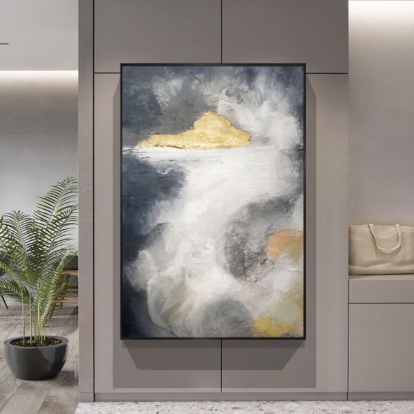 لوحة جدارية تجريدي مودرن رينا