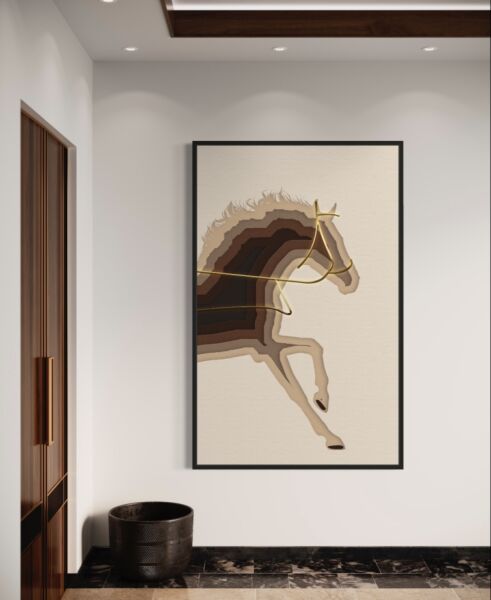 لوحة كانفاس لتغطية طبلون الكهرباء بوب