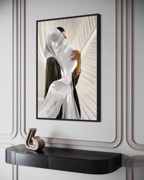 لوحة جدارية فنية هنادي