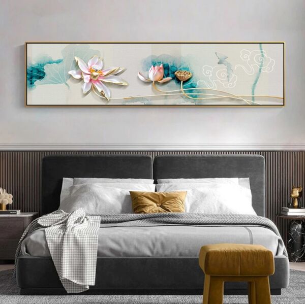 لوحة كانفس فن تجريدي ساتاش