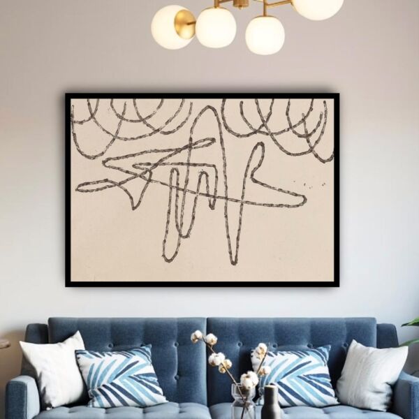 لوحة جدارية فنية كارولينا