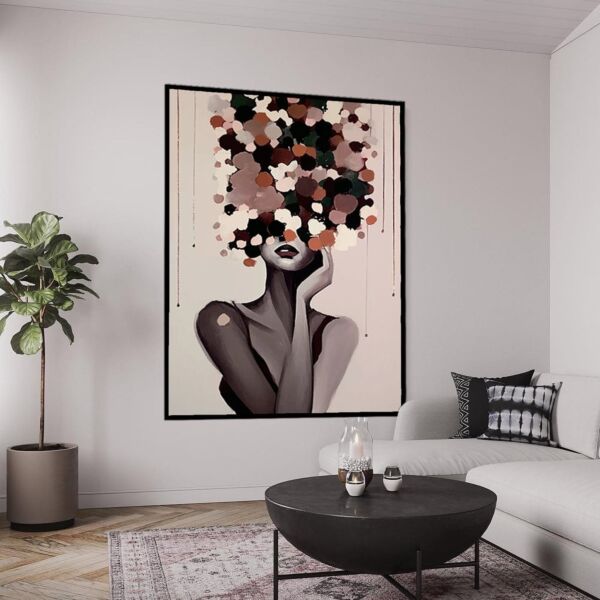 لوحة فن تجريدي فيونكا