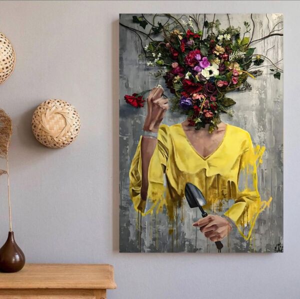 لوحة جدارية فنية فاليري