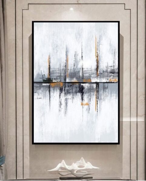 لوحة جدارية تجريدي مودرن رامكو