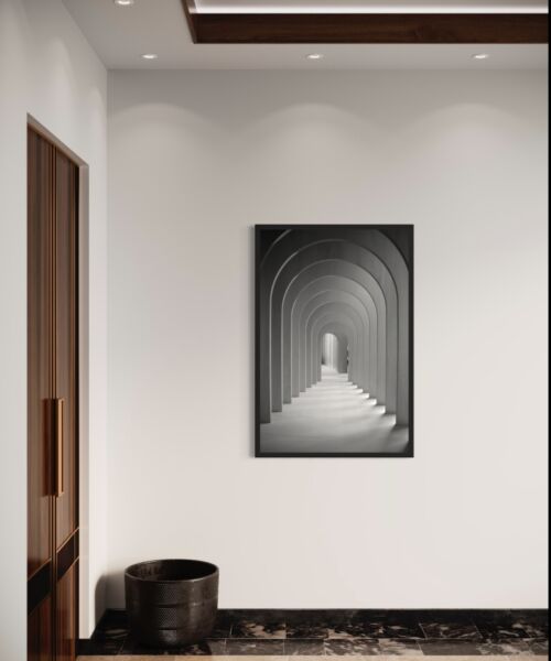 لوحة كانفاس لتغطية طبلون الكهرباء شاولا