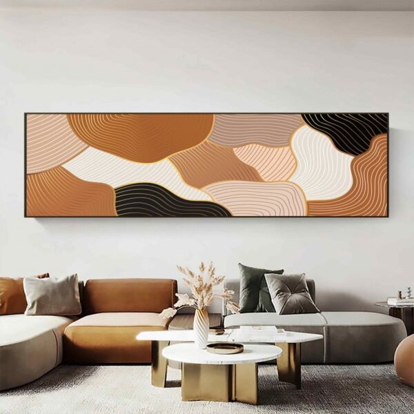 لوحة كانفس تجريدية ريبر