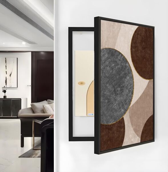 لوحة كانفاس لتغطية طبلون الكهرباء سيركل