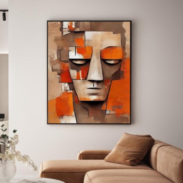 لوحة كانفس بيدي - لتغطية طبلون الكهرباء