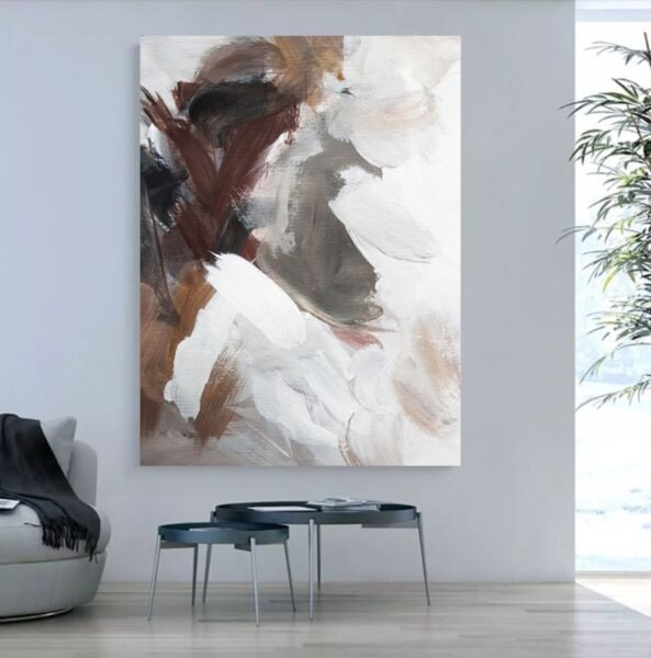 لوحة جدارية تجريدي مودرن اسام