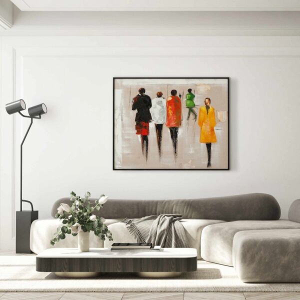 لوحة كنفاس فن تشكيلي