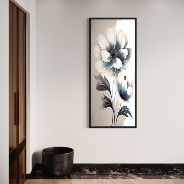 لوحة كانفاس لتغطية طبلون الكهرباء فلورز