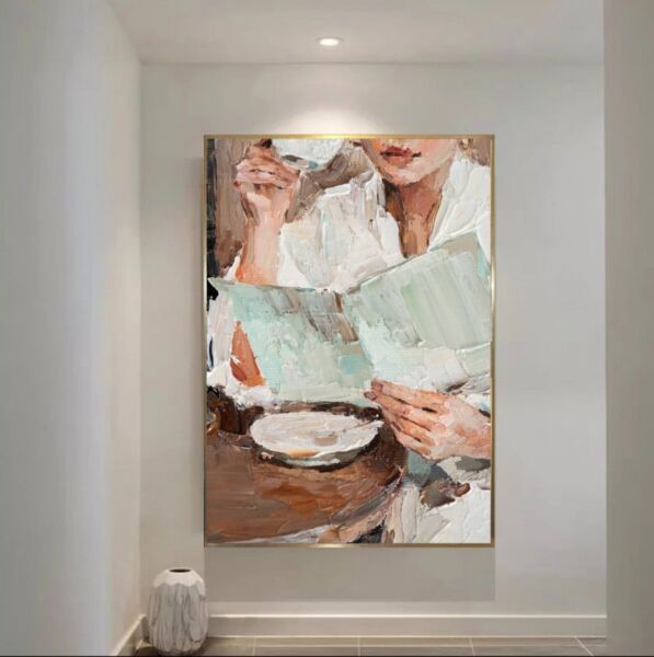 لوحة جدارية مودرن جيرل جيرل 