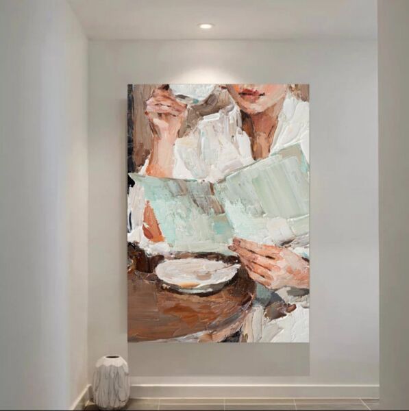 لوحة جدارية مودرن جيرل جيرل 