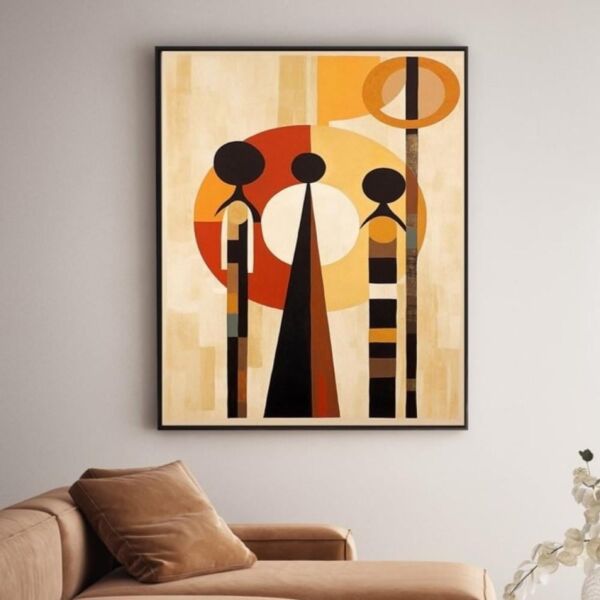 لوحة كانفس توناي - لتغطية طبلون الكهرباء