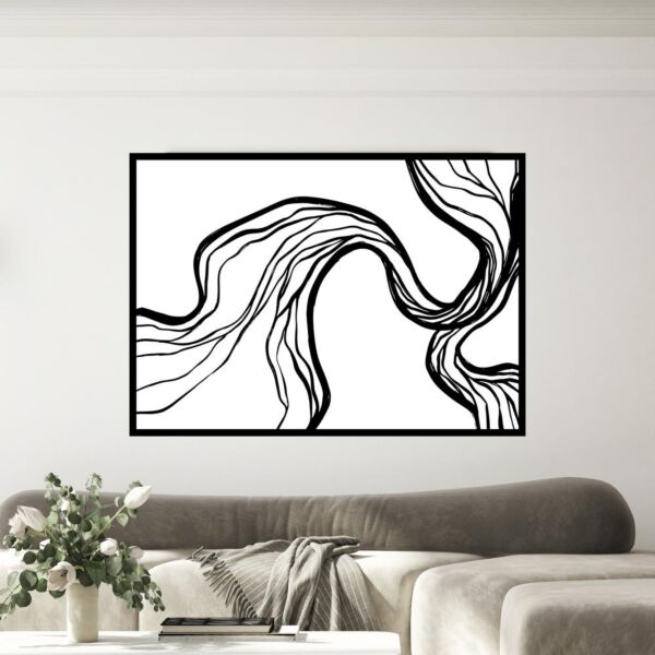 لوحة جدارية فنية مودرن فيزا