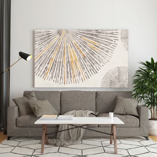 لوحه فنية فن تجريدي شعاع