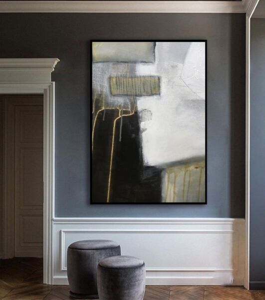 لوحة جدارية تجريدي نيجو