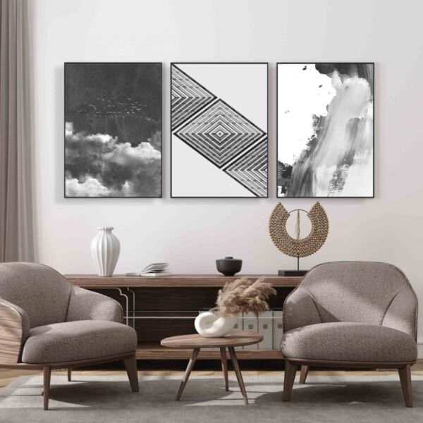 طقم لوحات 3 قطع غانا