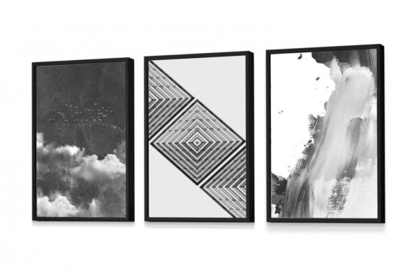 طقم لوحات 3 قطع غانا