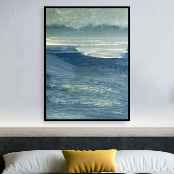 لوحة جدارية فنية مودرن اوشن - قماش كانفس