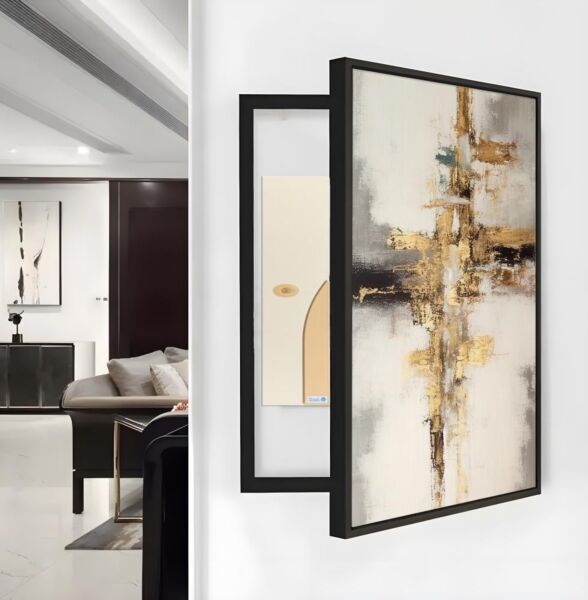 لوحة كانفاس لتغطية طبلون الكهرباء فيسون